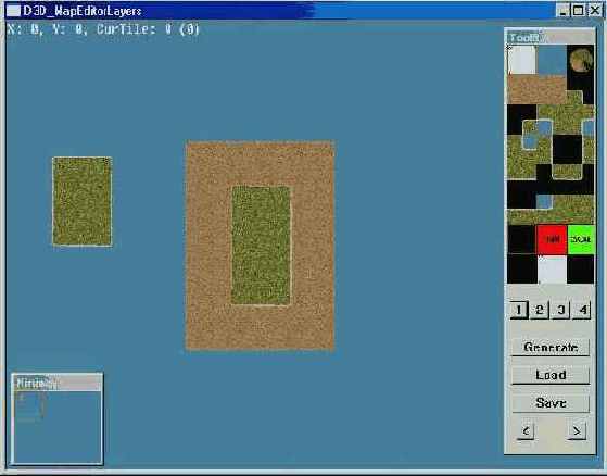Окно программы D3D_MapEditorLayers